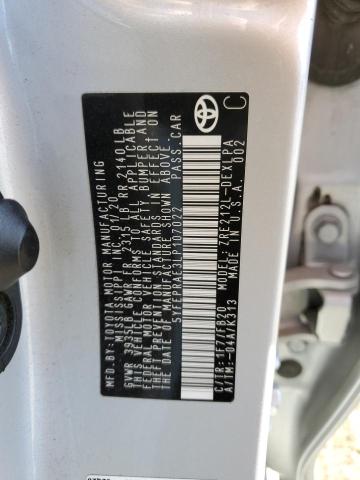 Photo 12 from auction – 2020 TOYOTA COROLLA LE with VIN 5YFEPRAE3LP107022