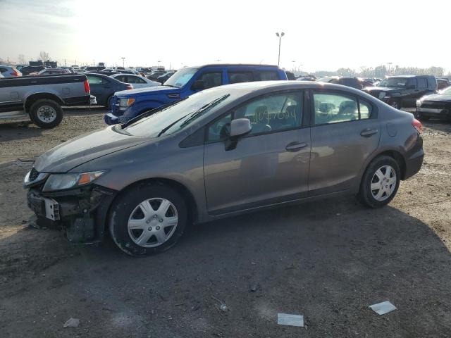 HONDA CIVIC LX 2013 with VIN 2HGFB2F53DH556230 - Photo from auction