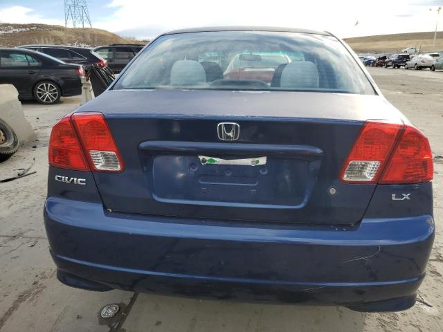 Photo 6 from auction – 2004 HONDA CIVIC LX with VIN 2HGES16694H553086