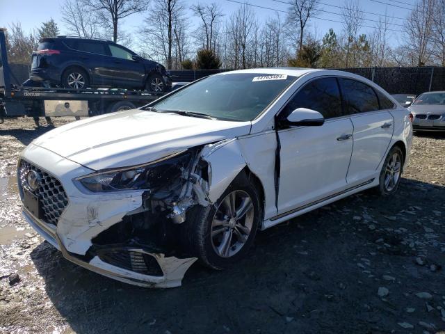 HYUNDAI SONATA LIM 2019 with VIN 5NPE34AF4KH821048 - Photo from auction