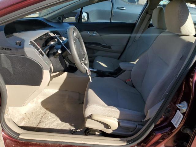 Photo 7 from auction – 2012 HONDA CIVIC EX with VIN 2HGFB2F82CH510283