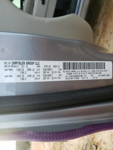 Photo 14 from auction – 2013 CHRYSLER TOWN & COU with VIN 2C4RC1BG8DR597988
