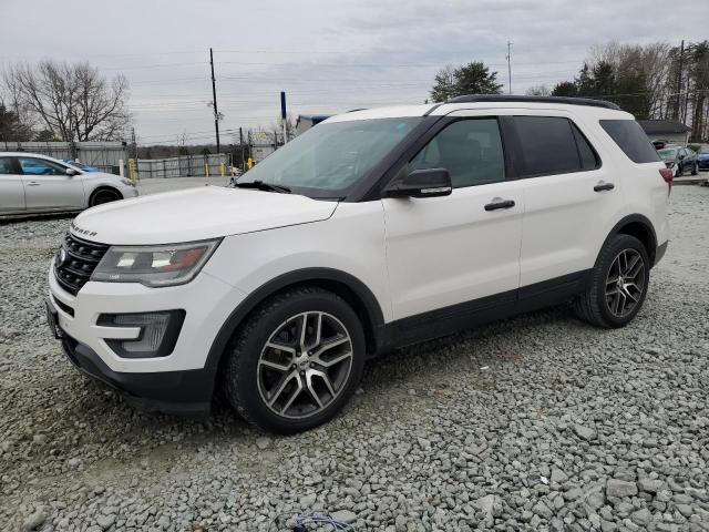 FORD EXPLORER S 2016 with VIN 1FM5K8GT7GGC68989 - Photo from auction
