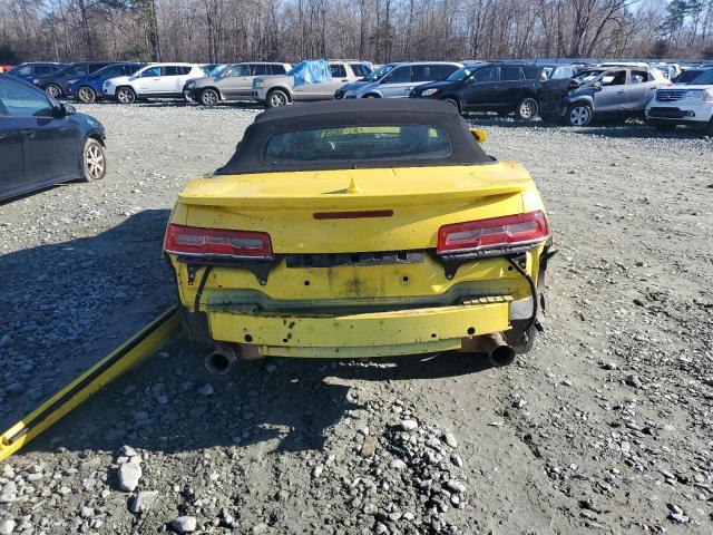 Photo 6 from auction – 2015 CHEVROLET CAMARO 2SS with VIN 2G1FK3DJ2F9232616