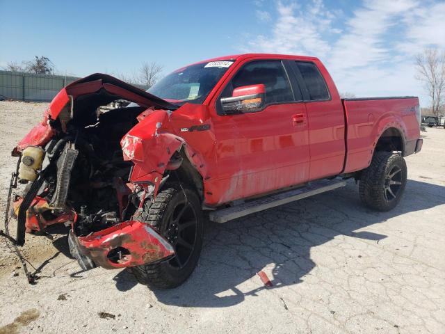 FORD F150 SUPER 2012 with VIN 1FTFX1EF3CKD16283 - Photo from auction