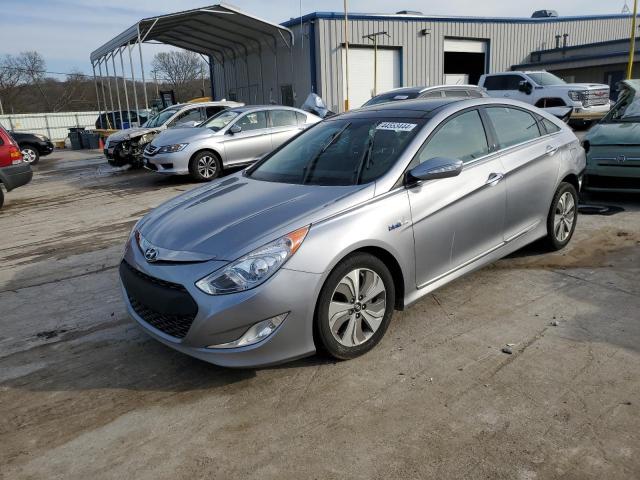 HYUNDAI SONATA HYB 2015 with VIN KMHEC4A42FA132939 - Photo from auction
