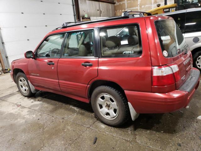 Photo 2 from auction – 2002 SUBARU FORESTER S with VIN JF1SF65642H726462