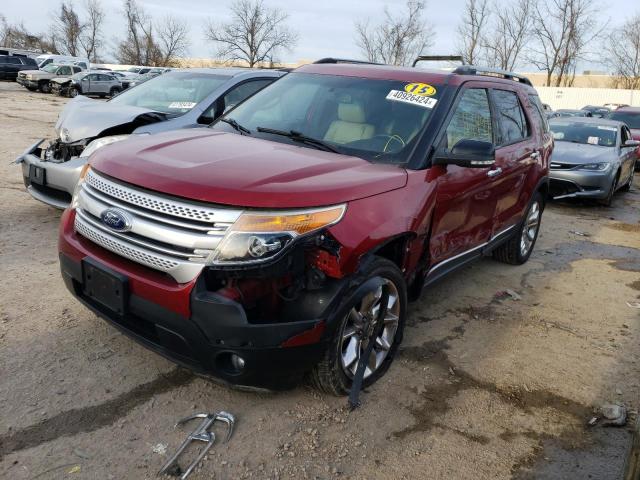 FORD EXPLORER X 2015 with VIN 1FM5K8D84FGC21692 - Photo from auction