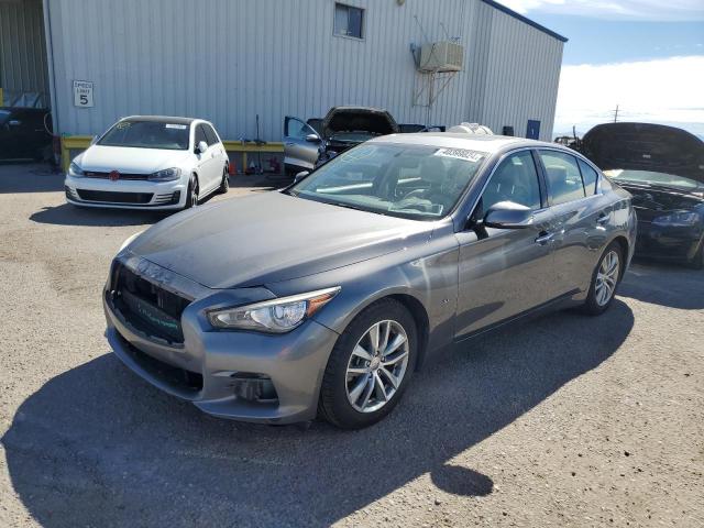 INFINITI Q50 BASE 2015 with VIN JN1BV7AP4FM339718 - Photo from auction