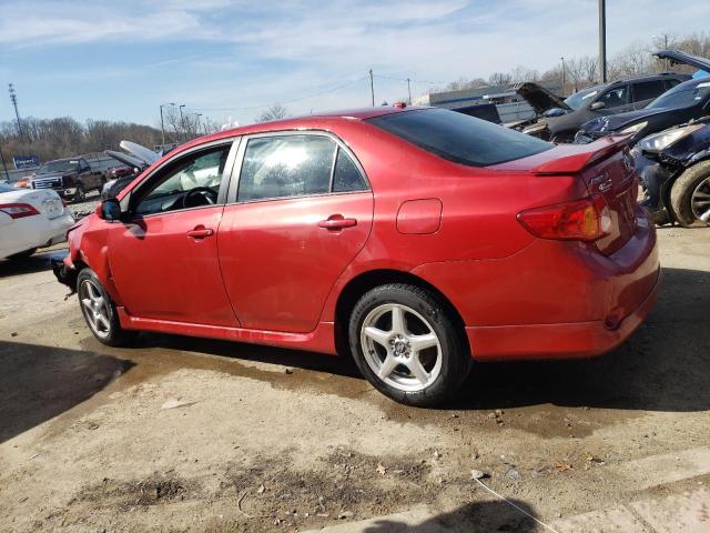 Photo 2 from auction – 2009 TOYOTA COROLLA BA with VIN 2T1BU40E69C056916
