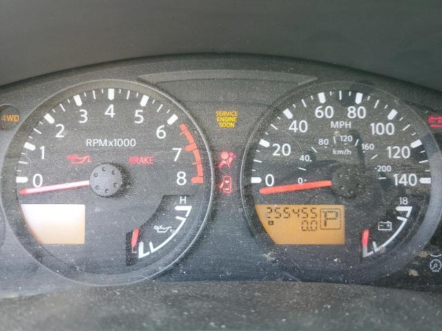 Photo 9 from auction – 2005 NISSAN FRONTIER K with VIN 1N6AD06W25C408202