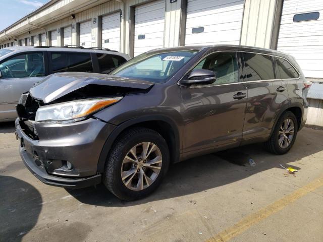 TOYOTA HIGHLANDER 2015 with VIN 5TDKKRFH6FS092659 - Photo from auction