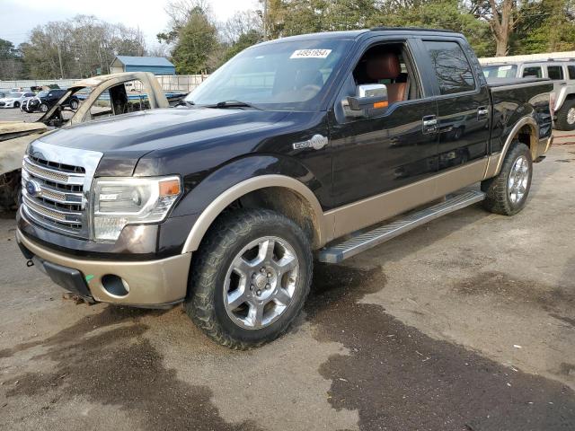 FORD F150 SUPER 2013 with VIN 1FTFW1EF4DKD15115 - Photo from auction
