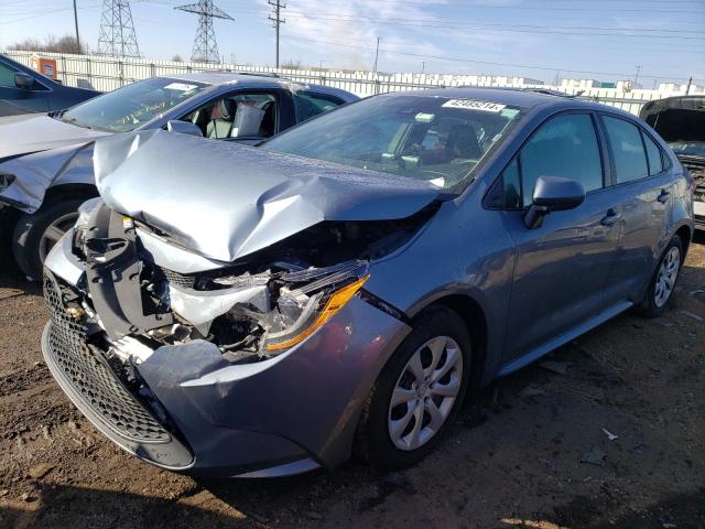 TOYOTA COROLLA LE 2021 with VIN 5YFEPMAE5MP220085 - Photo from auction