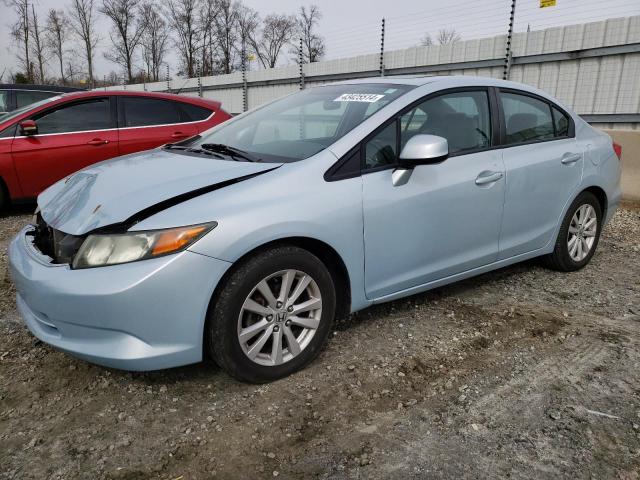 HONDA CIVIC EXL 2012 with VIN 2HGFB2F97CH566812 - Photo from auction