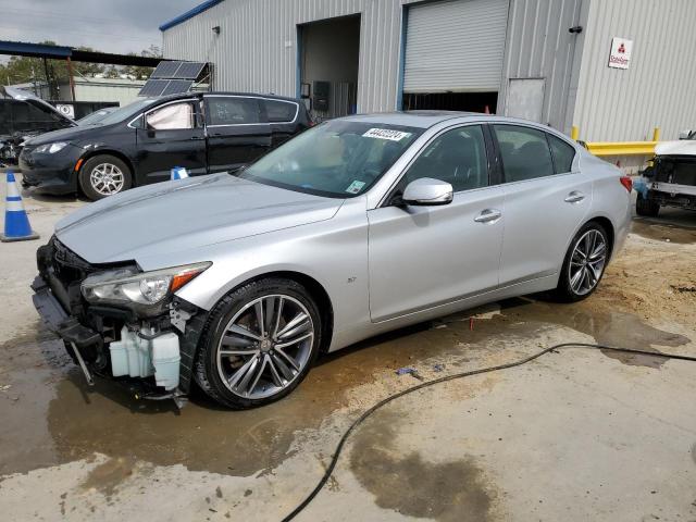 INFINITI Q50 BASE 2014 with VIN JN1BV7AP4EM690420 - Photo from auction