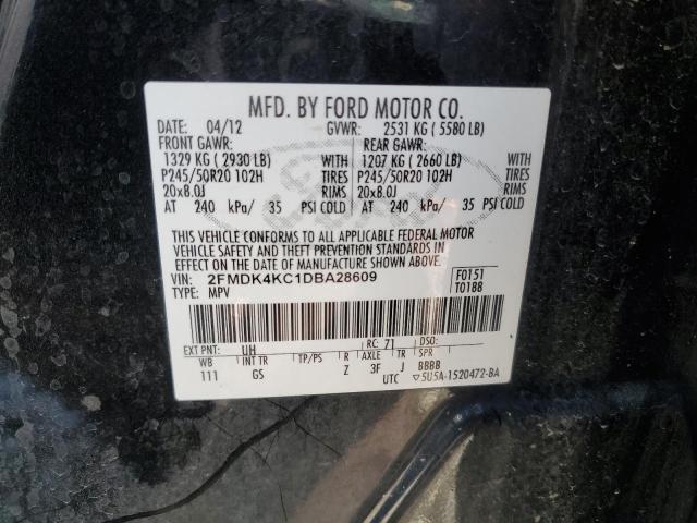 Photo 14 from auction – 2013 FORD EDGE LIMIT with VIN 2FMDK4KC1DBA28609