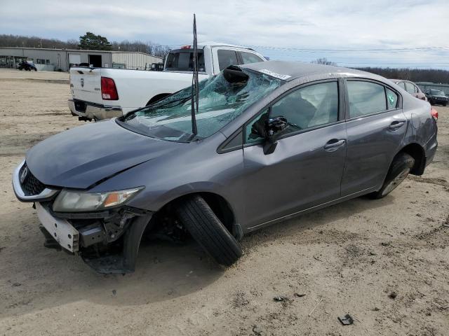 HONDA CIVIC LX 2014 with VIN 19XFB2F59EE026825 - Photo from auction