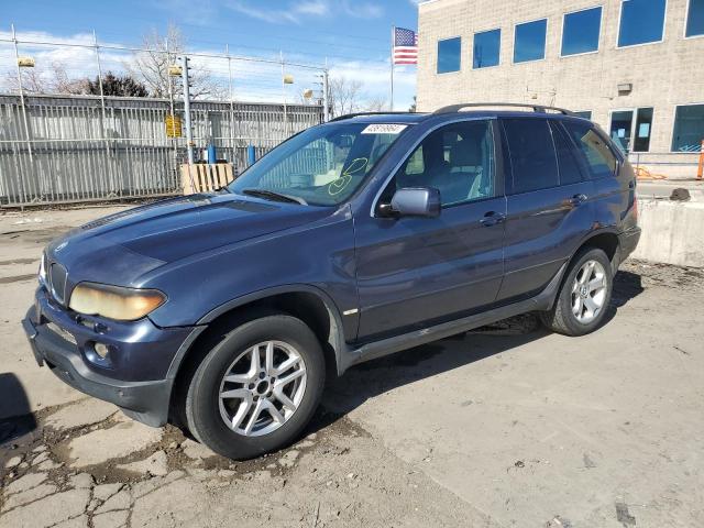 BMW X5 3.0I 2004 with VIN 5UXFA13504LU42459 - Photo from auction