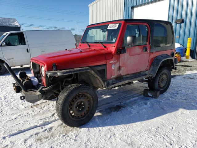 JEEP WRANGLER / 2003 مع رقم تعريف المركبة 1J4FA49S93P318630 - صورة من المزاد