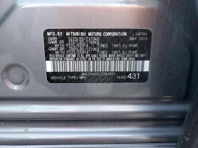 Photo 14 from auction – 2018 MITSUBISHI OUTLANDER with VIN JA4J24A59JZ064853
