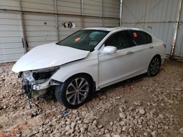 HONDA ACCORD EXL 2013 with VIN 1HGCR2F80DA001923 - Photo from auction