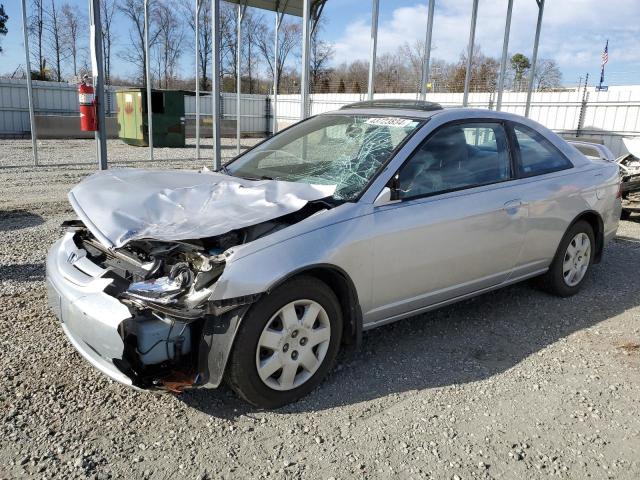 HONDA CIVIC EX 2002 with VIN 1HGEM229X2L018770 - Photo from auction