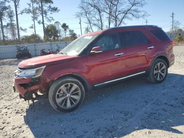 FORD EXPLORER L 2018 with VIN 1FM5K7F87JGB51430 - Photo from auction