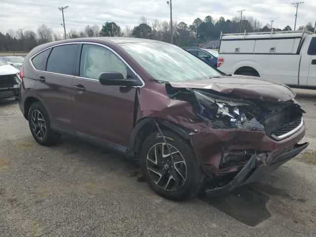 Photo 4 from auction – 2016 HONDA CR-V SE with VIN 5J6RM4H49GL043281