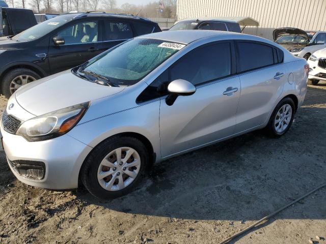KIA RIO LX 2014 with VIN KNADM4A31E6403590 - Photo from auction