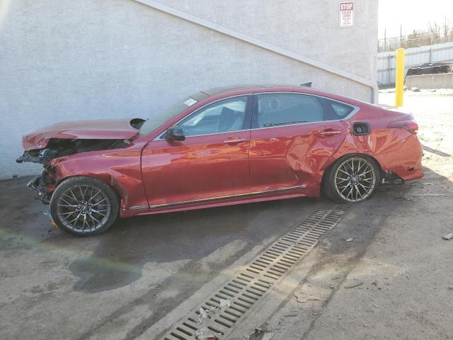 GENESIS G80 BASE 2019 with VIN KMHGN4JB6KU296723 - Photo from auction