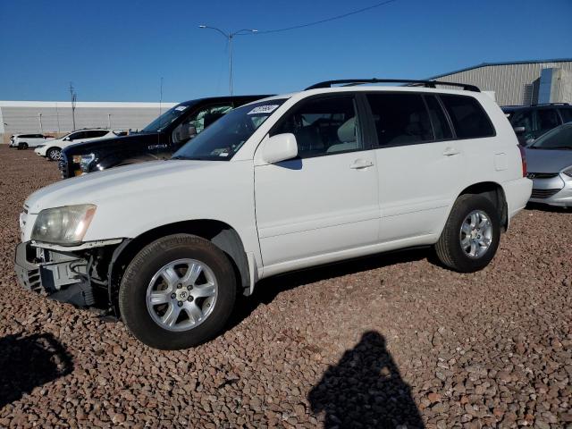 TOYOTA HIGHLANDER 2001 with VIN JTEGF21A610011212 - Photo from auction