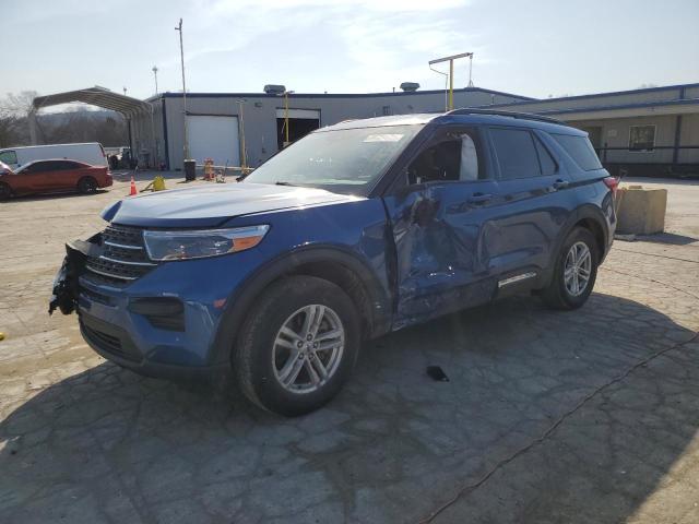 FORD EXPLORER X 2022 with VIN 1FMSK7DHXNGA17197 - Photo from auction