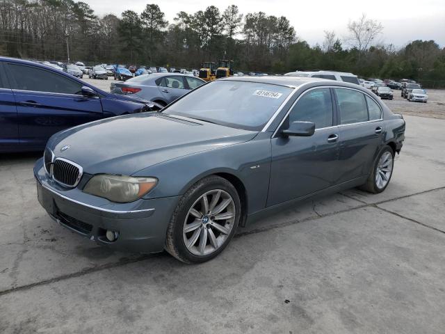 BMW 750 2007 with VIN WBAHN83537DT76797 - Photo from auction