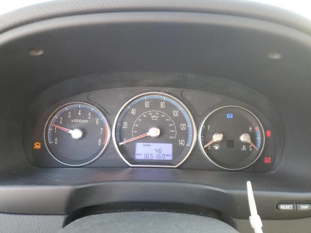 Photo 9 from auction – 2009 HYUNDAI SANTA FE G with VIN 5NMSG73D99H284771