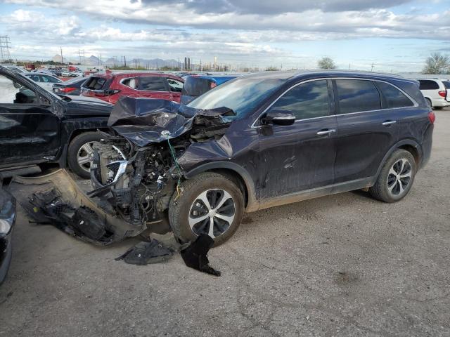 KIA SORENTO EX 2018 with VIN 5XYPH4A12JG352630 - Photo from auction