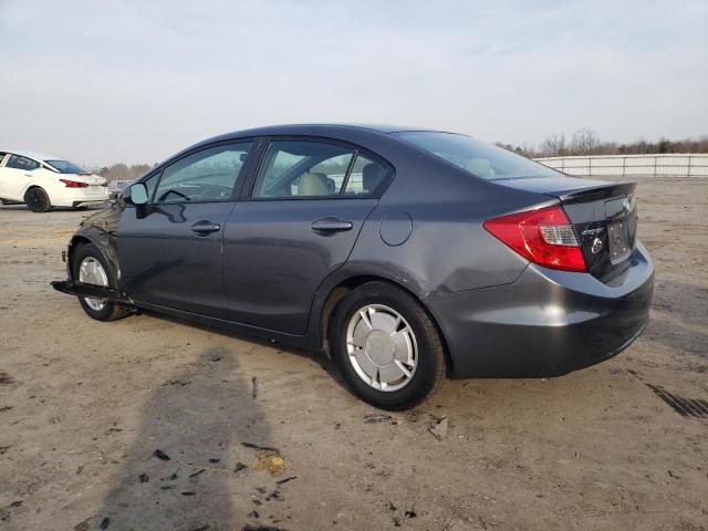 Photo 2 from auction – 2012 HONDA CIVIC HF with VIN 2HGFB2F6XCH548150