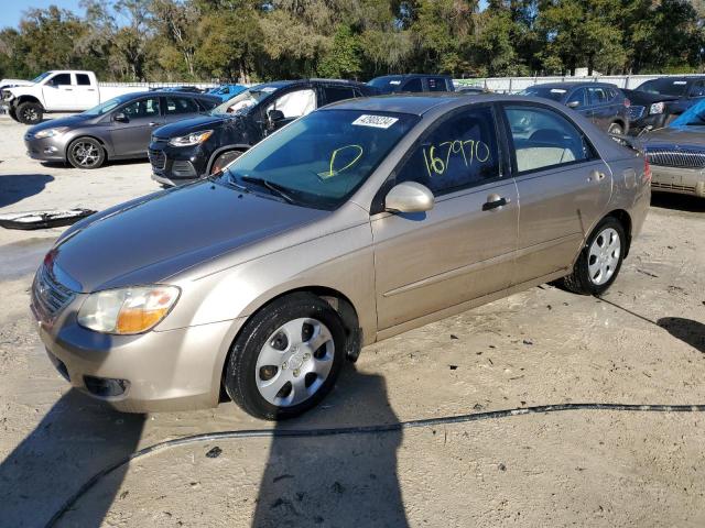 KIA SPECTRA EX 2008 with VIN KNAFE121285494820 - Photo from auction