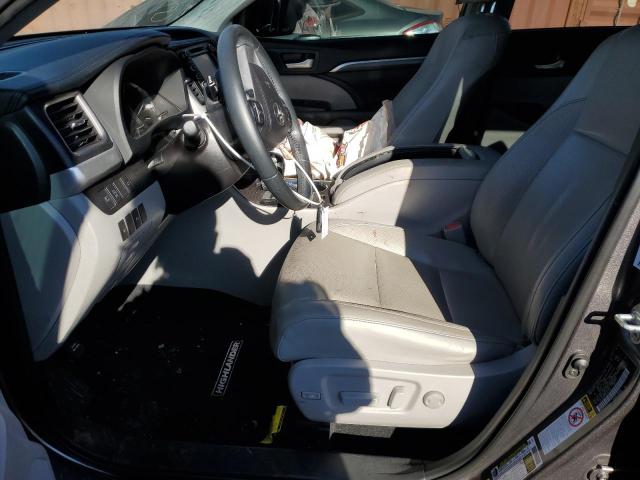 Photo 7 from auction – 2019 TOYOTA HIGHLANDER with VIN 5TDYZRFH1KS331664