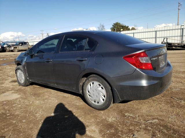 Photo 2 from auction – 2012 HONDA CIVIC LX with VIN 2HGFB2E54CH539663