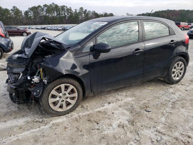 KIA RIO LX 2014 with VIN KNADM5A38E6351302 - Photo from auction