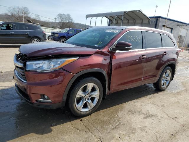 TOYOTA HIGHLANDER 2015 with VIN 5TDDKRFH6FS150102 - Photo from auction
