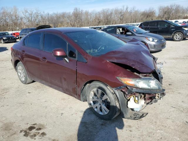 Photo 4 from auction – 2012 HONDA CIVIC LX with VIN 19XFB2F51CE303612