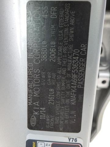 Photo 12 from auction – 2015 KIA FORTE LX with VIN KNAFK4A69F5363470