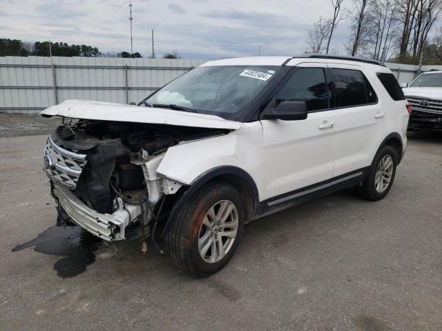 FORD EXPLORER X 2018 with VIN 1FM5K8D87JGA51692 - Photo from auction