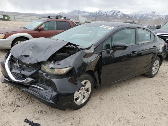 Photo 1 from auction – 2014 HONDA CIVIC LX with VIN 19XFB2F52EE018842
