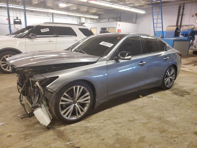 INFINITI Q50 LUXE 2018 with VIN JN1EV7AR3JM439641 - Photo from auction