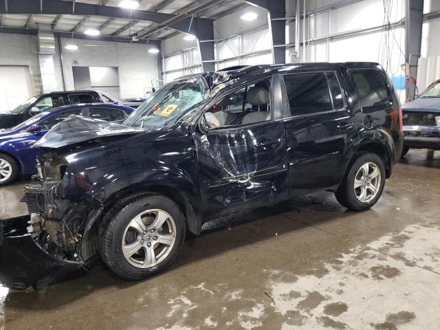 HONDA PILOT EXL 2013 with VIN 5FNYF4H6XDB072395 - Photo from auction
