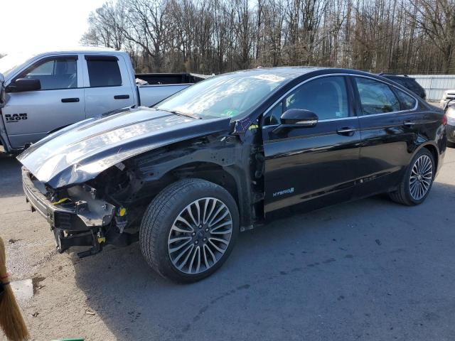 FORD FUSION TIT 2018 with VIN 3FA6P0RU0JR199795 - Photo from auction
