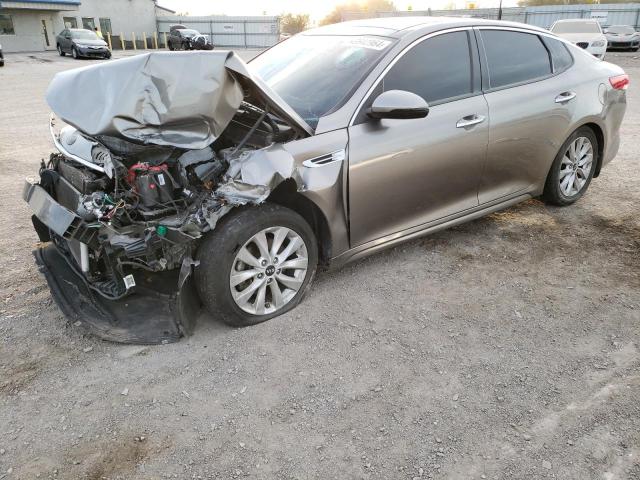 KIA OPTIMA EX 2016 with VIN 5XXGU4L37GG033960 - Photo from auction